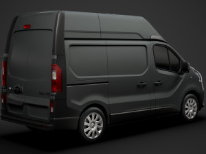 renault trafic van l1h2 2020 3D Model