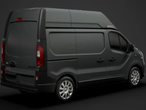 renault trafic van l1h2 2020 3D Model