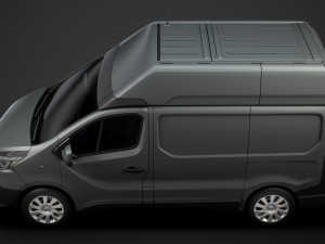 renault trafic van l1h2 2020 3D Model