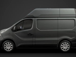 renault trafic van l1h2 2020 3D Model