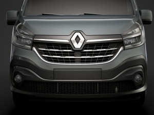 renault trafic van l1h2 2020 3D Model