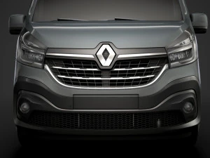 renault trafic van l1h2 2020 3D Model