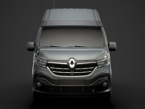renault trafic van l1h2 2020 3D Model