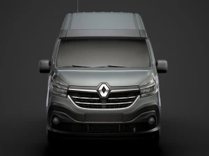 renault trafic van l1h2 2020 3D Model
