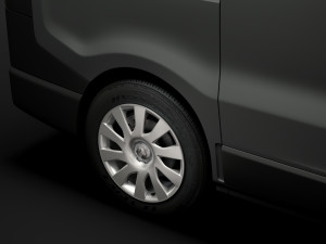 renault trafic van l1h2 2020 3D Model