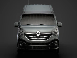 renault trafic van l1h2 2020 3D Model