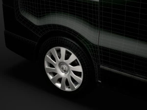 renault trafic van l1h2 2020 3D Model