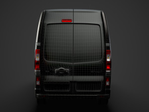 renault trafic van l1h2 2020 3D Model