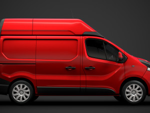 vauxhall vivaro van l1h2 2018 Modèle 3D