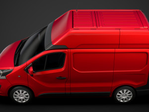vauxhall vivaro van l1h2 2018 Modèle 3D