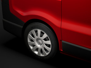 vauxhall vivaro van l1h2 2018 Modèle 3D