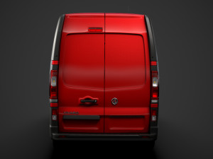 vauxhall vivaro van l1h2 2018 Modèle 3D