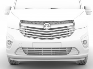 vauxhall vivaro van l1h2 2018 Modèle 3D