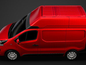 vauxhall vivaro van l1h2 2018 Modèle 3D