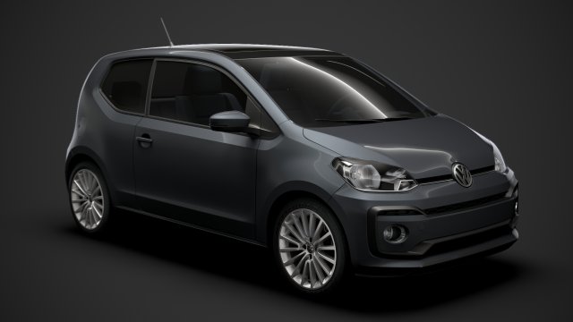 vw up 3d 2020 3D Model .c4d .max .obj .3ds .fbx .stl .blend 