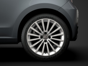 vw up 3d 2020 3D Model