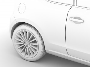 vw up 3d 2020 3D Model