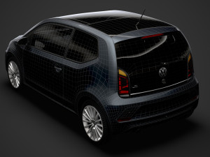 vw up 3d 2020 3D Model