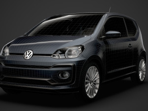 vw up 3d 2020 3D Model
