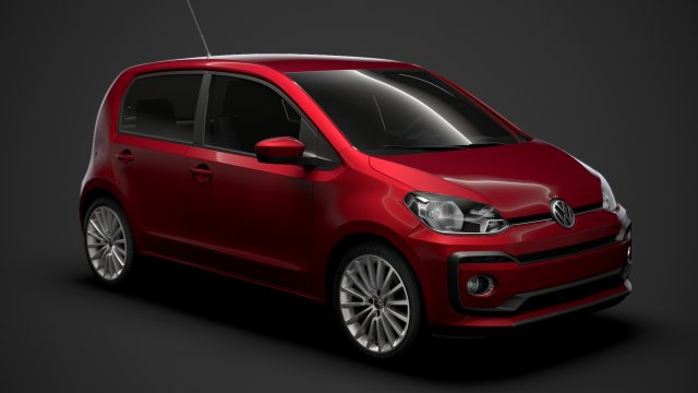 vw up 5d 2020 Model 3D .c4d .max .obj .3ds .fbx .stl .blend 