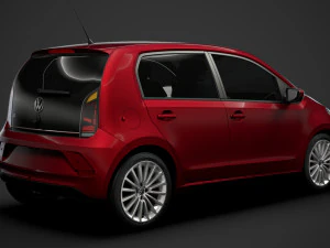 vw up 5d 2020 3D Model