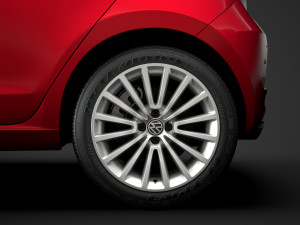 vw up 5d 2020 Model 3D