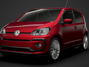 vw up 5d 2020 Model 3D