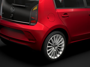 vw up 5d 2020 Model 3D