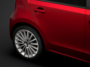 vw up 5d 2020 Model 3D