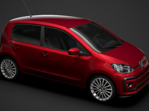vw up 5d 2020 Model 3D