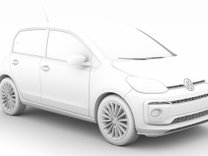 vw up 5d 2020 Model 3D