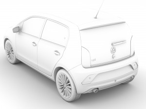 vw up 5d 2020 Model 3D