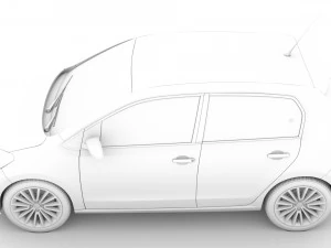 vw up 5d 2020 3D Model