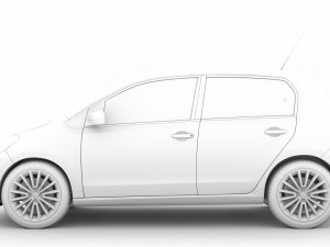 vw up 5d 2020 Model 3D