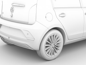vw up 5d 2020 Model 3D