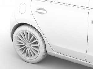 vw up 5d 2020 Model 3D