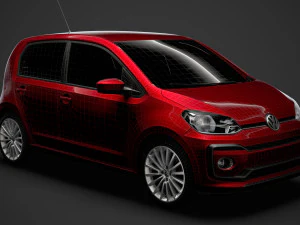 vw up 5d 2020 3D Model