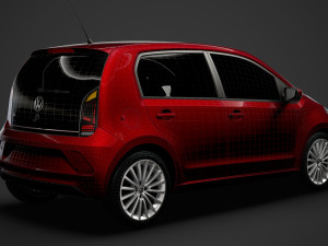 vw up 5d 2020 Model 3D
