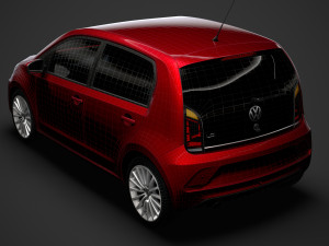 vw up 5d 2020 Model 3D