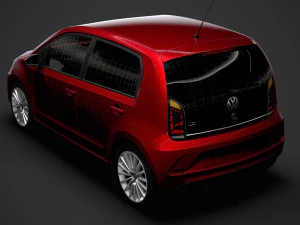 vw up 5d 2020 3D Model