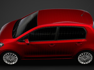 vw up 5d 2020 Model 3D