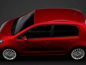 vw up 5d 2020 3D Model
