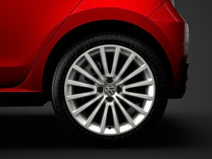vw up 5d 2020 3D Model