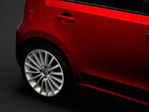 vw up 5d 2020 3D Model