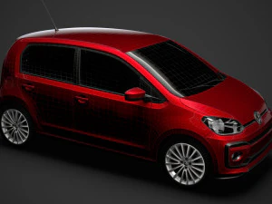 vw up 5d 2020 3D Model