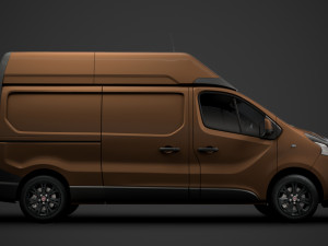 fiat talento van l2h2 2020 3D Model