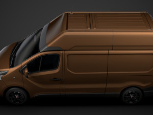fiat talento van l2h2 2020 3D Model