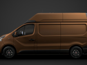 fiat talento van l2h2 2020 3D Model