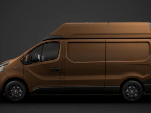 fiat talento van l2h2 2020 3D Model