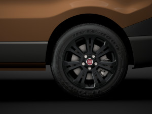fiat talento van l2h2 2020 3D Model